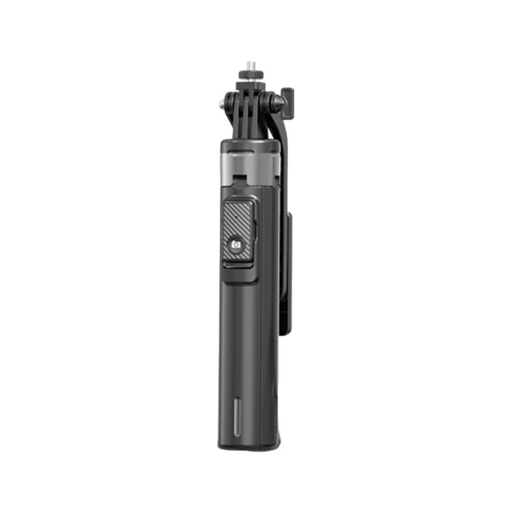 Porodo Selfie Stick 135cm Extendable with Detachable Light 4 Leg Tripod - Black مونوپاد شاتر دار پرودو مدل PD-SLST - تصویر 1