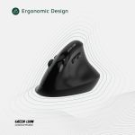 موس بی سیم گرین لاین مدل GNERGPMSE رنگ مشکی