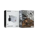 آداپتور 20 وات پرمیوم گرین لاین مدل GNPD20W2UK رنگ خاکستری