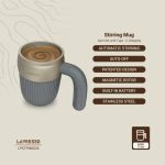 ماگ همزن مغناطیسی لپرسو مدل LPCFFM0026 - تصویر 3