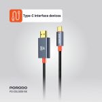 کابل HDMI به TYPE C پرودو مدل PD-CBL0016 - تصویر 4