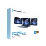 مانیتور قابل حمل دو صفحه‌ای پاورولوژی مدل PDSLM13 - تصویر 2