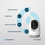 دوربین مداربسته تحت شبکه پاورلوژی مدل PTZCAMWH