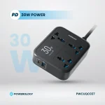 چندراهی و محافظ برق پاورولوژی مدل PWCUQC037