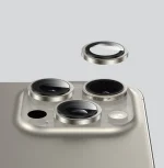 لنز دوربین HD PLUS برای iPhone 16 PRO/16 PROMAX - تیتانیوم طبیعی - برند گرین لاین Green lion - تصویر 2