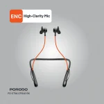 SOUNDTEC MAGNETIC INR WIRELESS NECKBAND - مشکی - برند پرودو Porodo - تصویر 17