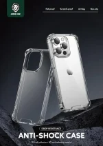 قاب ضد شوک GREEN ROCKY SERIES 360 برای IPHONE 11 PRO - CLEAR - برند گرین لاین Green lion - تصویر 9