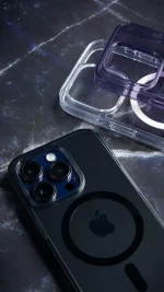 محفظه شفاف MAGSAFE CLARA برای iPhone 14 PRO (6.1 اینچ) - بنفش - برند لِوِلو Levelo - تصویر 4