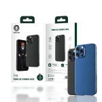 قاب سبز فیبرا د کربن برای آیفون 13 PRO MAX 6.7 اینچی - مشکی - برند گرین لاین Green lion - تصویر 5