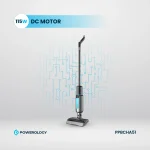 جارو شارژی 2IN1 با جاروبرقی - مشکی - برند پاورولوژی Powerology - تصویر 15