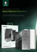 بسته حفاظتی تاشو PRIVACY FOR Z FOLD 6 - BLACK - برند گرین لاین Green lion - تصویر 11