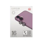 محافظ لنز دوربین DUO PRO برای iPhone 16/16 PLUS - PINK - برند لِوِلو Levelo - تصویر 3