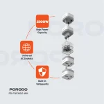 آداپتور پرودو مدل PDFWCH041WH - تصویر 3