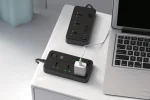 GS-150 POWER SOCKET 3000W - BLACK- BLACK - برند گرین لاین Green lion