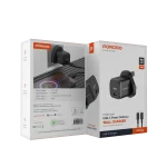 شارژر سریع PD 20W انگلستان با کابل C به C - مشکی - برند پرودو Porodo - تصویر 7