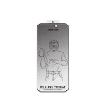 9H STEVE PRIVACY FULL GLASS Screen Protector for iPhone 16 PROMAX - BLACK - برند گرین لاین Green lion - تصویر 3