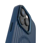 کیف سیلیکونی LIVIA TPU برای iPhone 16 PRO - BLUE - برند لِوِلو Levelo - تصویر 10