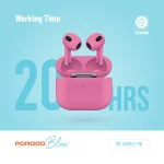 BLUE AIRPODS 3- PINK - برند پرودو Porodo - تصویر 2