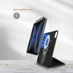 قاب جداشدنی همگرا برای IPAD PRO 11 اینچ 2024 - مشکی - برند لِوِلو Levelo - تصویر 12