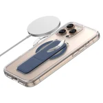 دستگیره چرمی MAGSAFE برای iPhone 16PRO - آبی تیره - برند گرین لاین Green lion