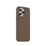 DUO LIQUID SILICON Case for iPhone 15 PROMAX - قهوه ای - برند گرین لاین Green lion - تصویر 5