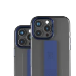 قاب دستگیره سیلیکونی GRAPHIA IMD برای iPhone 16 PRO MAX- BLUE - برند لِوِلو Levelo - تصویر 8