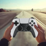 کنترلر PS4 GAMEPAD 600MAH - سفید/مشکی - برند پرودو گیمینگ Porodo gaming - تصویر 6