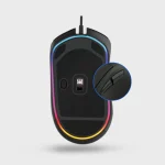 ماوس RGB 10000 DPI - مشکی - برند پرودو گیمینگ Porodo gaming