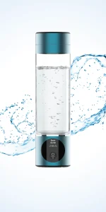 بطری آب هیدروژن با صفحه نمایش اولد 260 میلی لیتر - آبی - برند پاورولوژی Powerology - تصویر 4