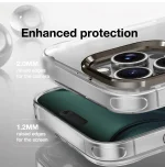 مات MAGSAFE IPHONE 16 PRO - تیتانیوم طبیعی - برند گرین لاین Green lion - تصویر 3