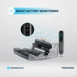 ست ابزار پیچ گوشتی برقی 180 اینچی - مشکی - برند پاورولوژی Powerology - تصویر 9