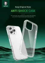 4 در 1 DEFENDER PACK IPHONE 16 PRO - CLEAR - برند گرین لاین Green lion - تصویر 8