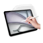 محافظ صفحه نمایش شیشه ای HD با سیلیکون بالا برای IPAD AIR 11 اینچ 2024 - برند لِوِلو Levelo - تصویر 2