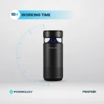 دستگاه تصفیه هوا مینی قابل حمل با استرلیزاسیون LED UVC - BALCK - برند پاورولوژی Powerology - تصویر 6