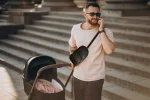 کیف URBAN SLING - مشکی - برند لِوِلو Levelo
