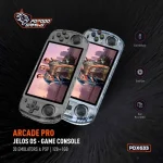 کنسول بازی دستی شفاف 5 اینچی IPS با وضوح بالا 128G 400MAH - - برند پرودو گیمینگ Porodo gaming - تصویر 8