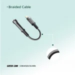 تبدیل لایتنینگ به AUX 3.5mm گرین لاین مدل GNEARADLTAUX - تصویر 5
