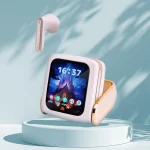 EARBUDS صفحه نمایش هوشمند - بژ - برند گرین لاین Green lion - تصویر 6