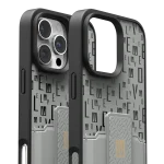 CASE GRIPSTAND MORPHIX با نگهدارنده کارت برای iPhone 16 PRO - GRAY - برند لِوِلو Levelo - تصویر 10