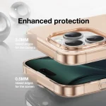 DELGADO PC CASE برای iPhone 16 PRO MAX - DESERT TITANIUM - برند گرین لاین Green lion - تصویر 5