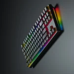 صفحه کلید مکانیکی بی سیم 3IN1 سوئیچ TKL GATERON PRO (آبی) - مشکی - برند پرودو گیمینگ Porodo gaming