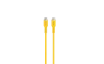 کابل سیلیکونی USB-C به USB-C - زرد - برند گرین لاین Green lion - تصویر 2
