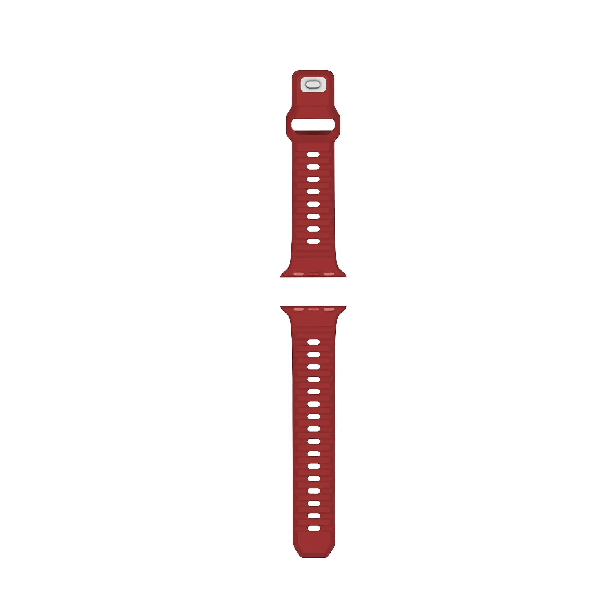 بند سبز PREMIER HOVEL SERIES FOR APPLE WATCH 42/44/45mm - RED - برند گرین لاین Green lion بند سبز PREMIER HOVEL SERIES FOR APPLE WATCH 42/44/45mm - RED - برند گرین لاین Green lion - تصویر 1