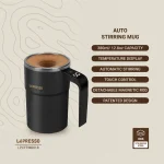ماگ سفری لپرسو مدل LPCFFM0018 گنجایش 0.38 لیتر رنگ مشکی