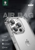 قاب ضد شوک GREEN ROCKY SERIES 360 برای IPHONE 11 PRO - CLEAR - برند گرین لاین Green lion - تصویر 10
