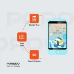 تلفن کودک با کیف و 700MAH 192MB - آبی - برند پرودو Porodo - تصویر 11