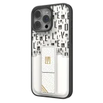 CASE GRIPSTAND MORPHIX با نگهدارنده کارت برای IPHONE 16 PRO - WHITE - برند لِوِلو Levelo
