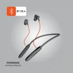 SOUNDTEC MAGNETIC INR WIRELESS NECKBAND - مشکی - برند پرودو Porodo - تصویر 6