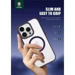 CASE MAGNETIC PRO MAX ضد ضربه برای iPhone 14 PRO MAX (6.7 اینچ) - بنفش - برند گرین لاین Green lion - تصویر 7