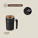 ماگ سفری لپرسو مدل LPCFFM0018 گنجایش 0.38 لیتر رنگ مشکی